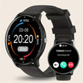 1.52"HD Round Screen Sport Smart Watch for Men and Women (Black)