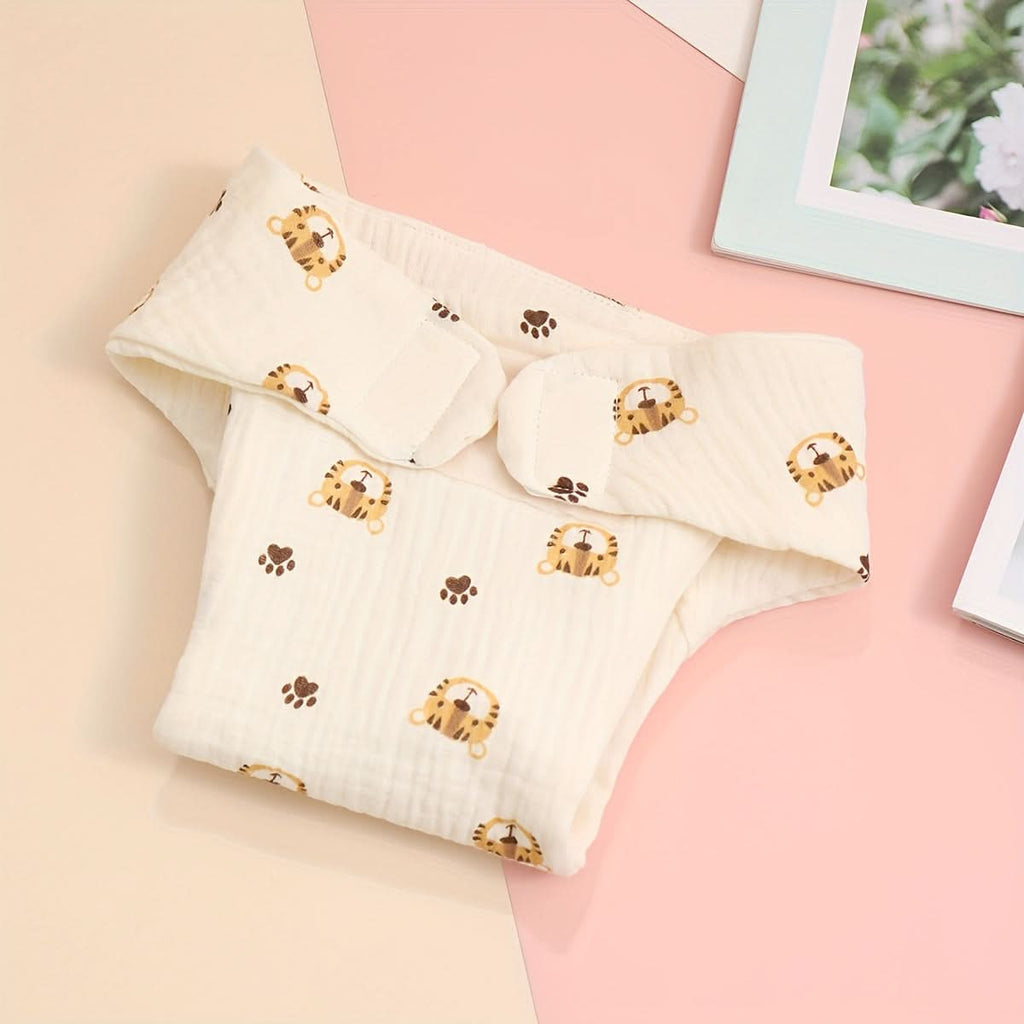Ultra-Soft Washable Cotton Baby Diaper Pads-Printed