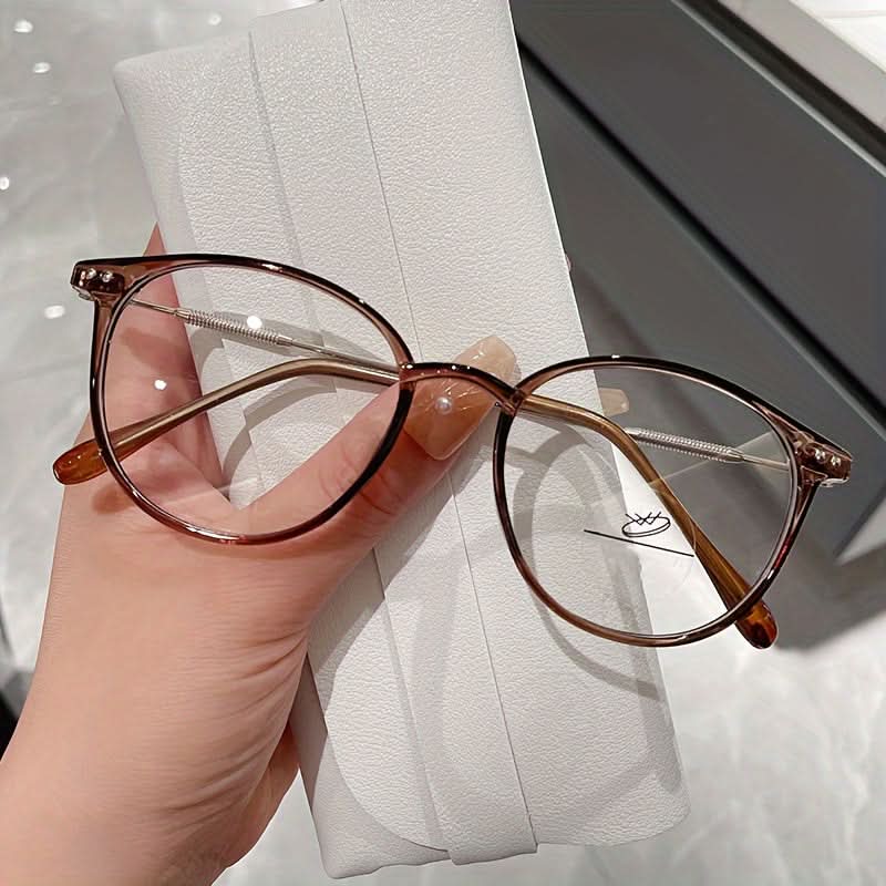 Diopter Progressive Oval Reading Glasses Multi-Focus Comfort