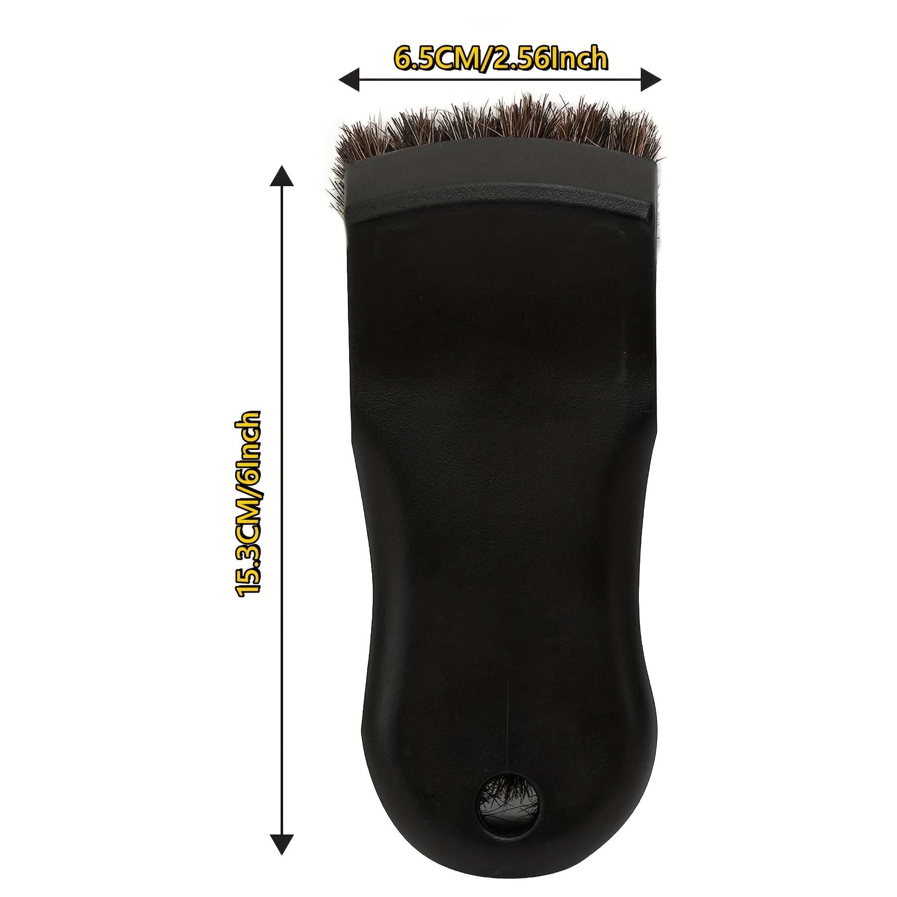 Premium Horsehair Leather Cleaning Brush – Car Interior