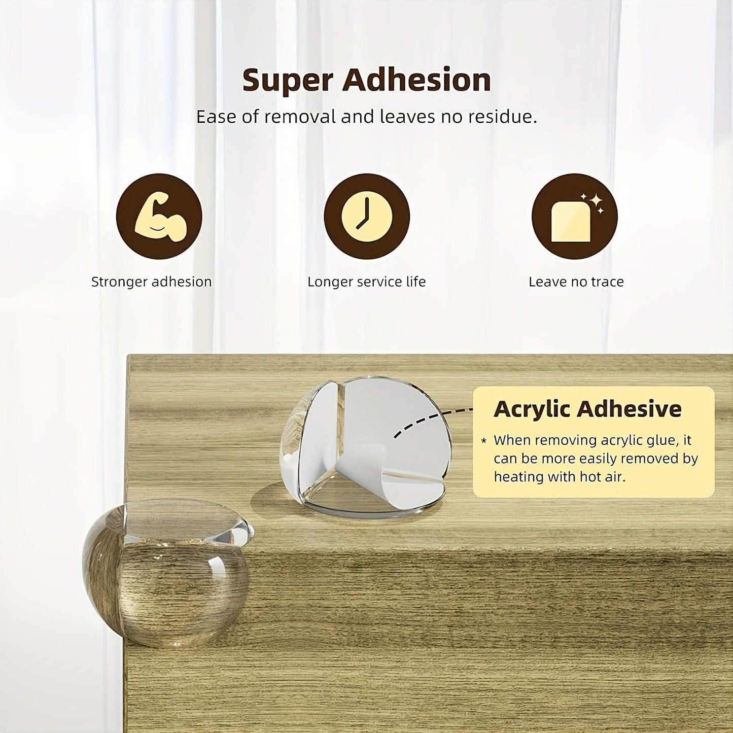 Pack of 12 Baby Furniture Edge & Corner Guards