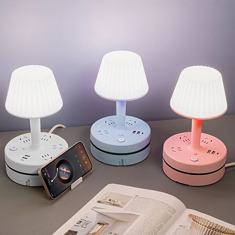Modern LED Desk Lamp – 3 Lighting Modes, Adjustable Brightness