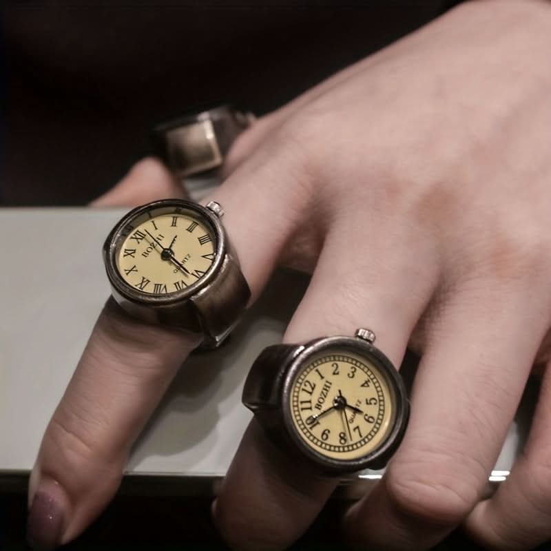 Vintage Mini Finger Ring Watch