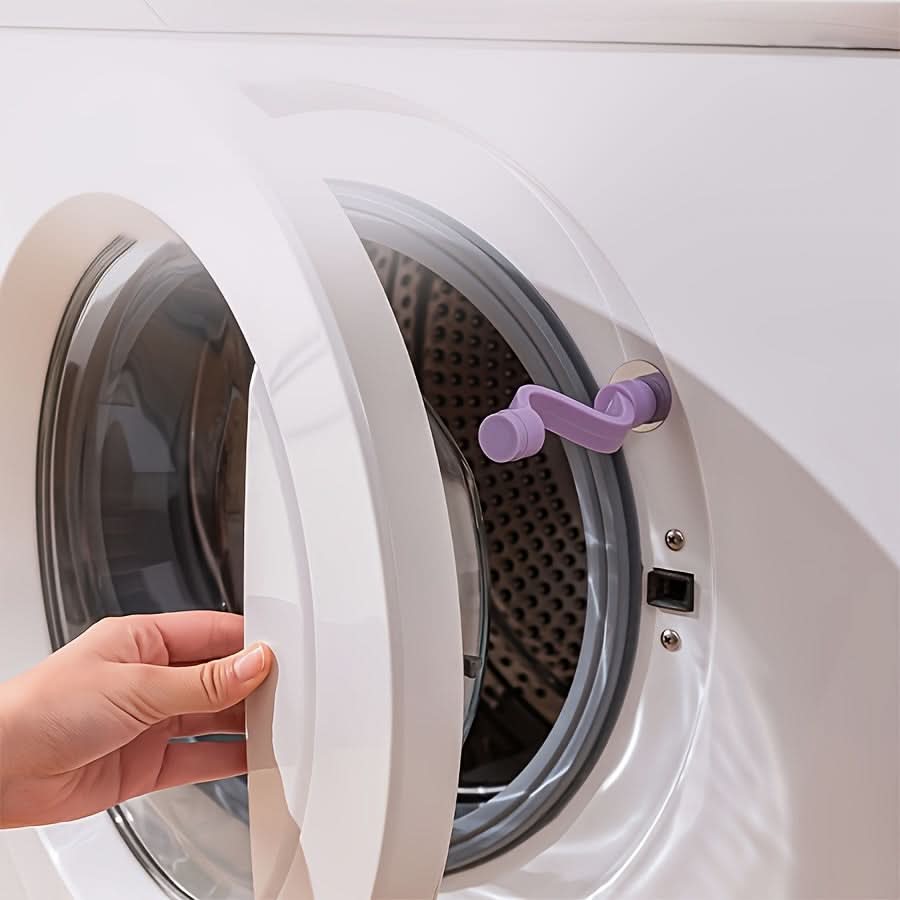 Magnetic Washing Machine Door Stop – Strong Anti-Pinch Holder