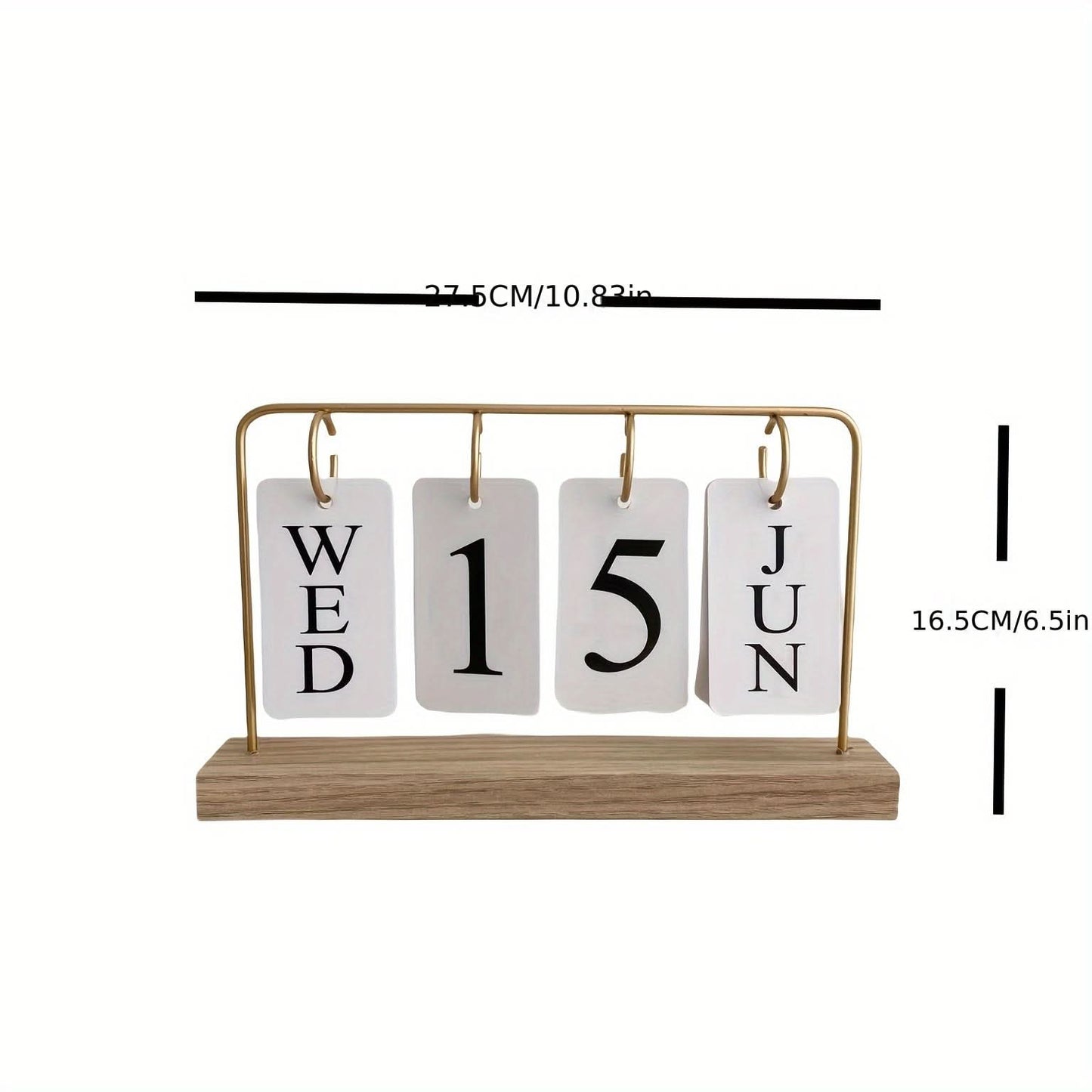 Personalized Mini DIY Desktop Calendar Decor