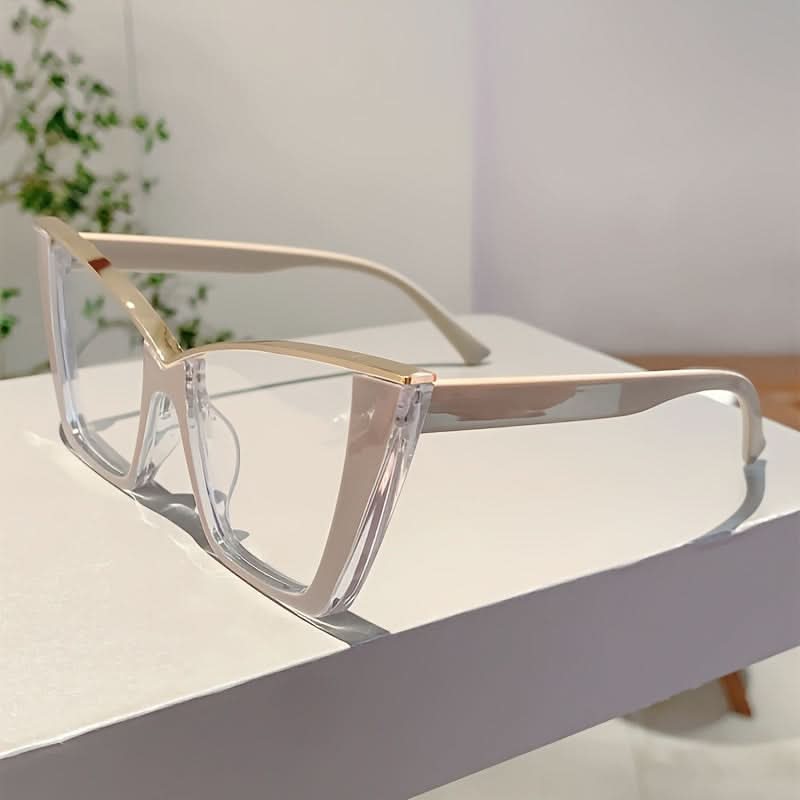 Fashion Cat Eye Glasses for Women – Chic Non-Prescription Eyewear