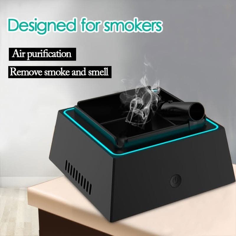 Smart Ashtray Air Purifier – USB Portable Design