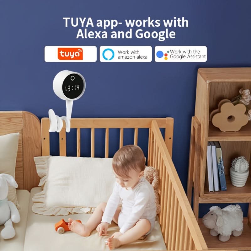 WiFi 1080p Indoor Safety Camera with Night Vision