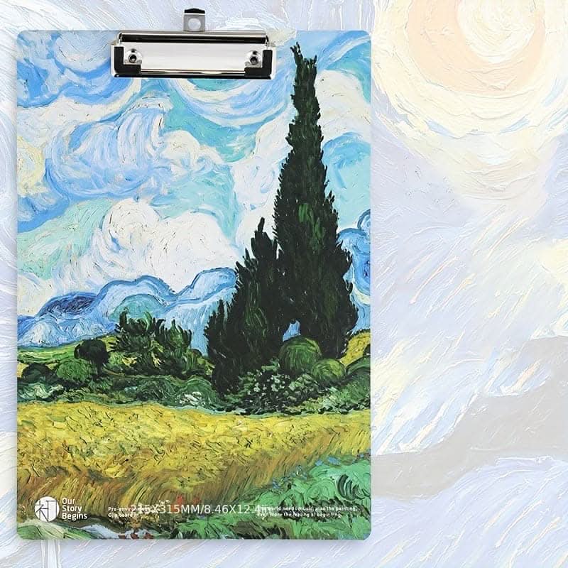 Vibrantly Painted A4 Clipboard – Stylish & Durable Organizer