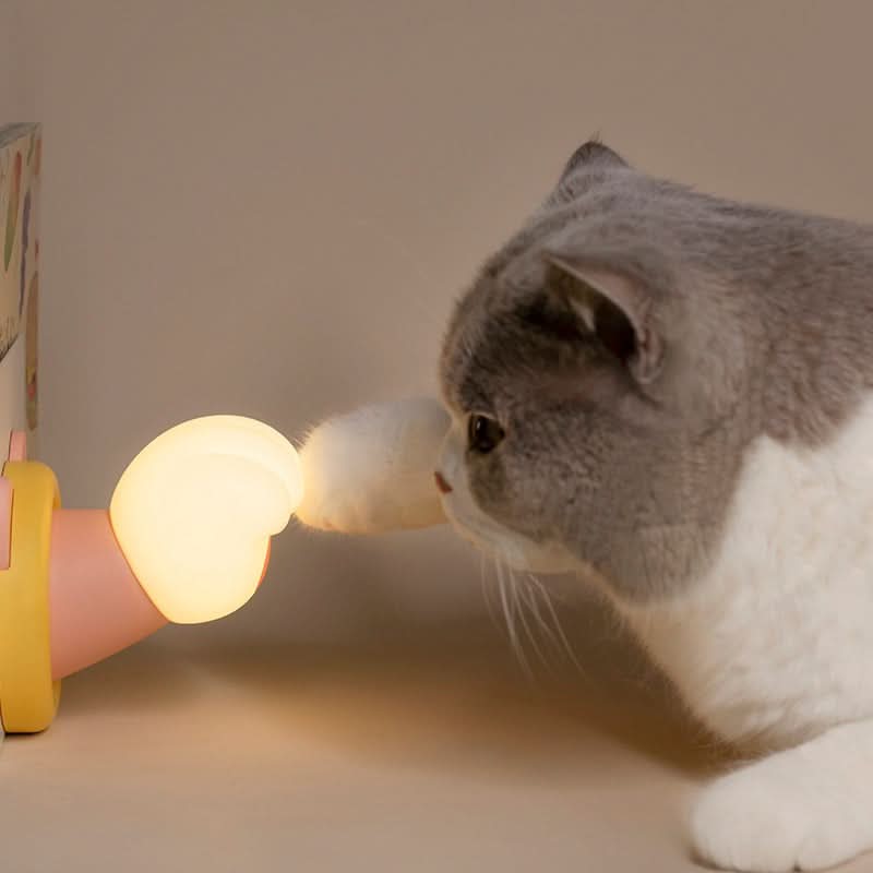Rechargeable Pink Cat Paw Touch Sensor Lamp