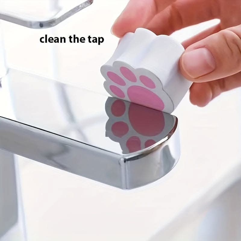 Streak-Free Mirror & Faucet Cleaner – Magic Sponge for Spotless Surfaces