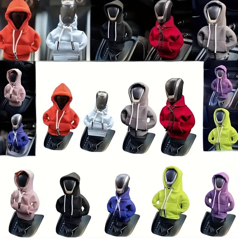 Mini Car Gear Shift Cover Hoodie – Stylish Shift Knob Protector