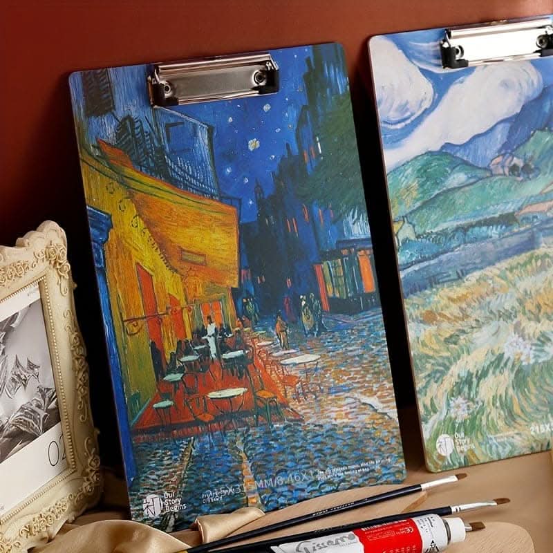 Vibrantly Painted A4 Clipboard – Stylish & Durable Organizer