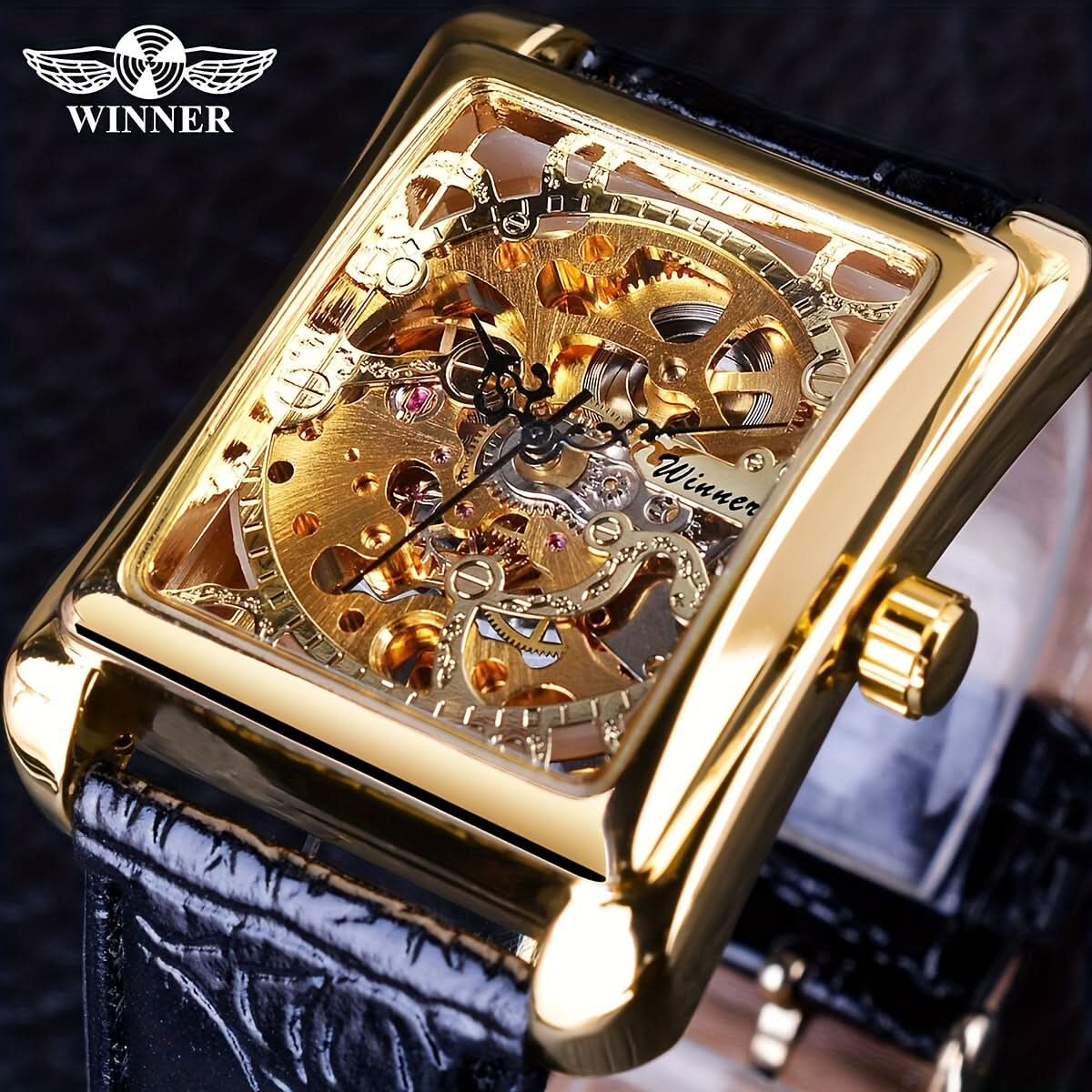 Men’s Luxury Skeleton Mechanical Watch