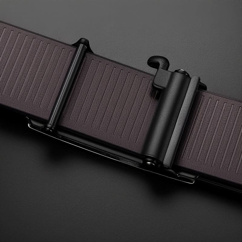 Men’s PU Leather Belt with Automatic Buckle