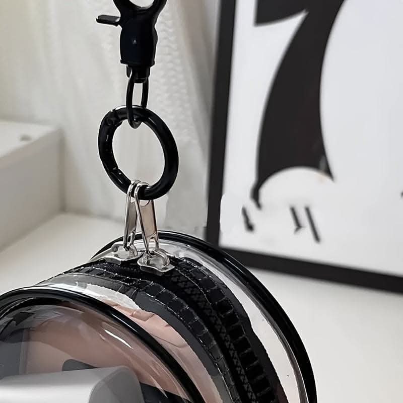 Portable PVC Cable Organizer-Transparent Multifunctional Electronics Pouch
