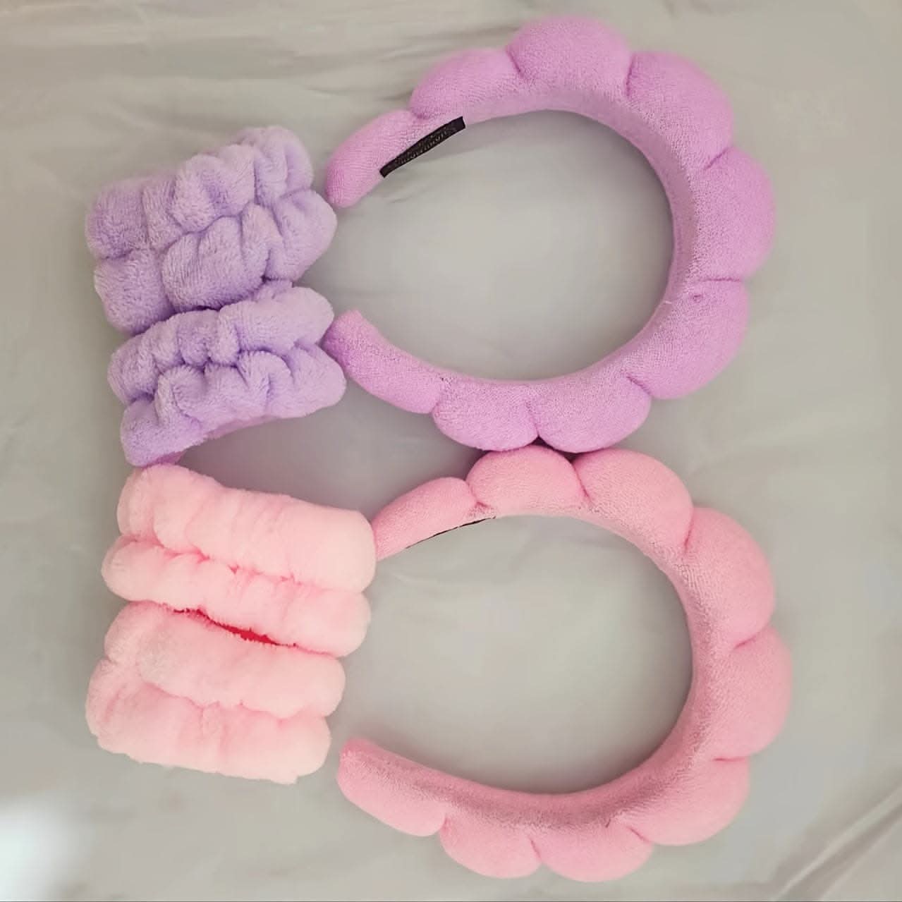 3 pcs. Soft Twist Hair Bands – Ultra-Soft Spa Quality