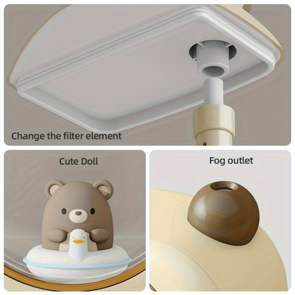 Mini Aromatherapy Humidifier with Night Light