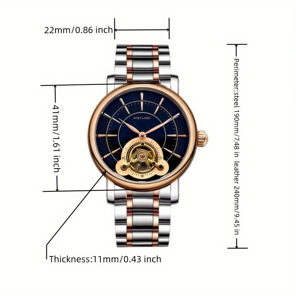 Men’s Mechanical Skeleton Watch