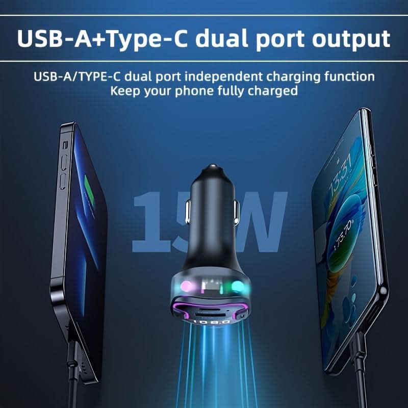 Bluetooth 5.3 Audio Transmitter Car Kit