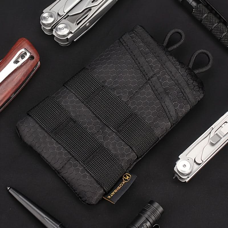 Compact EDC Mini Tool Pouch, Wear-Resistant