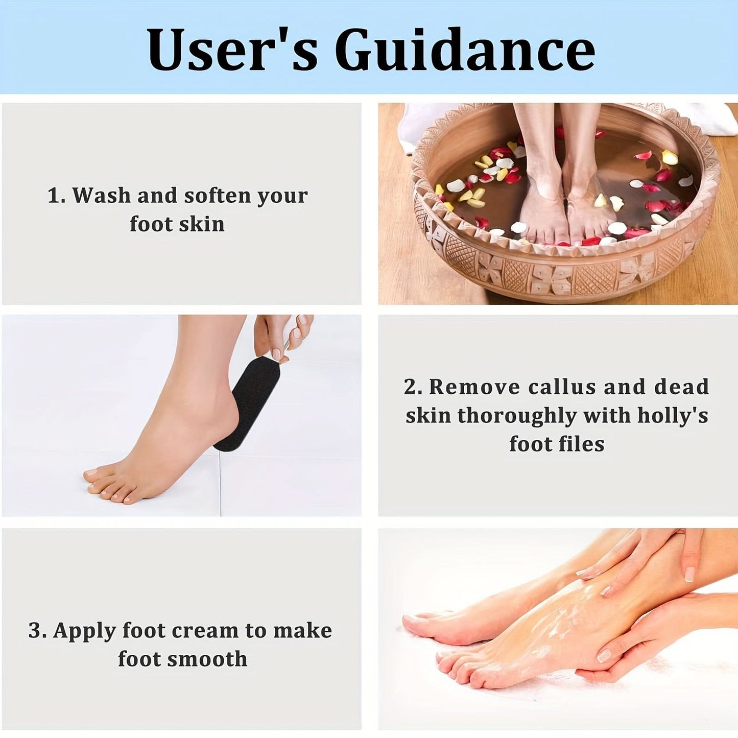 Professional Pedicure Foot File with Refills