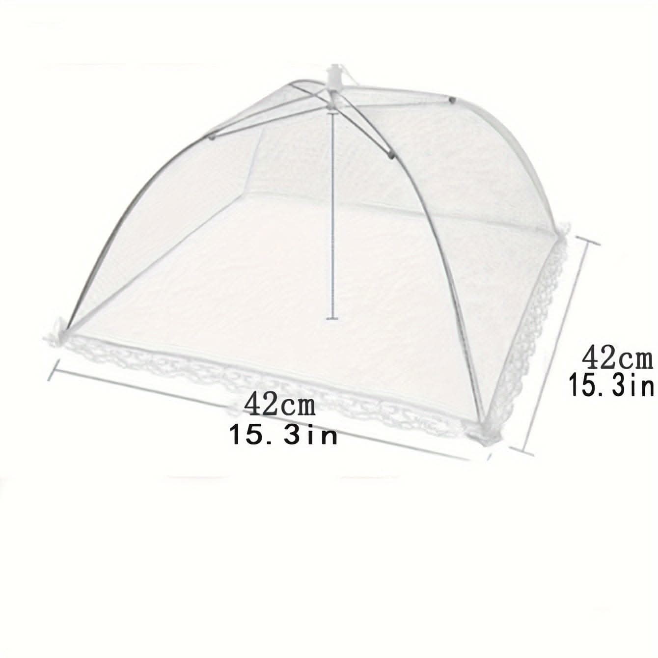 Foldable White Rice Cover – Waterproof, Fly-Proof