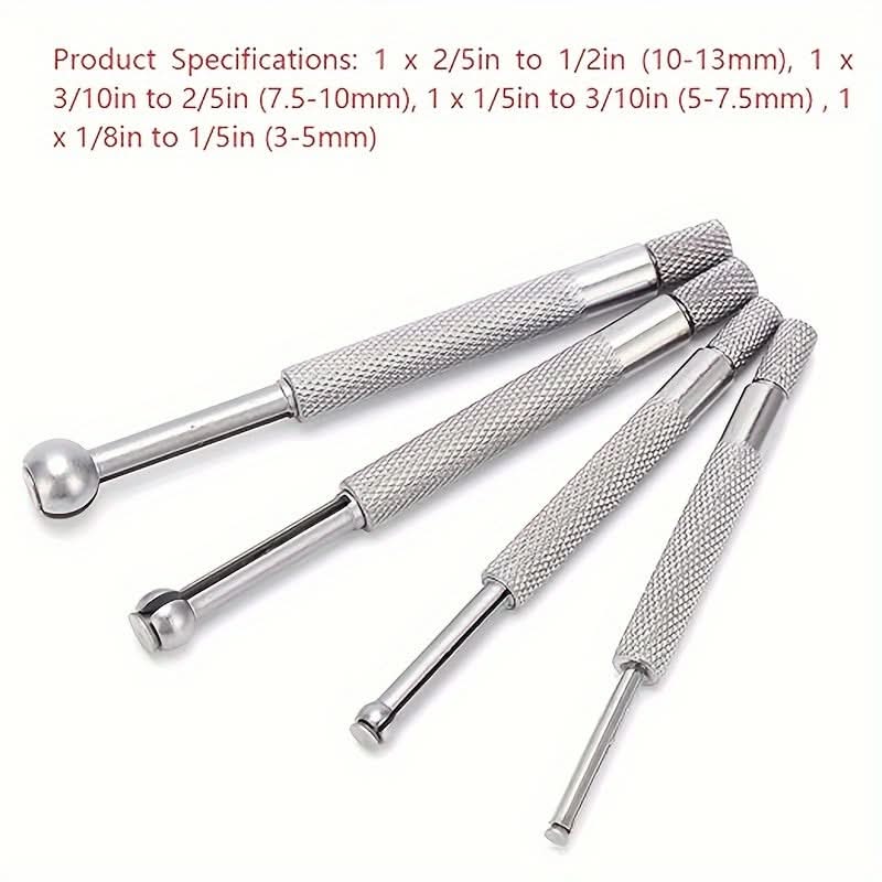 4-Piece Small Hole Gauge Set – Precision Telescoping Bore Gauges