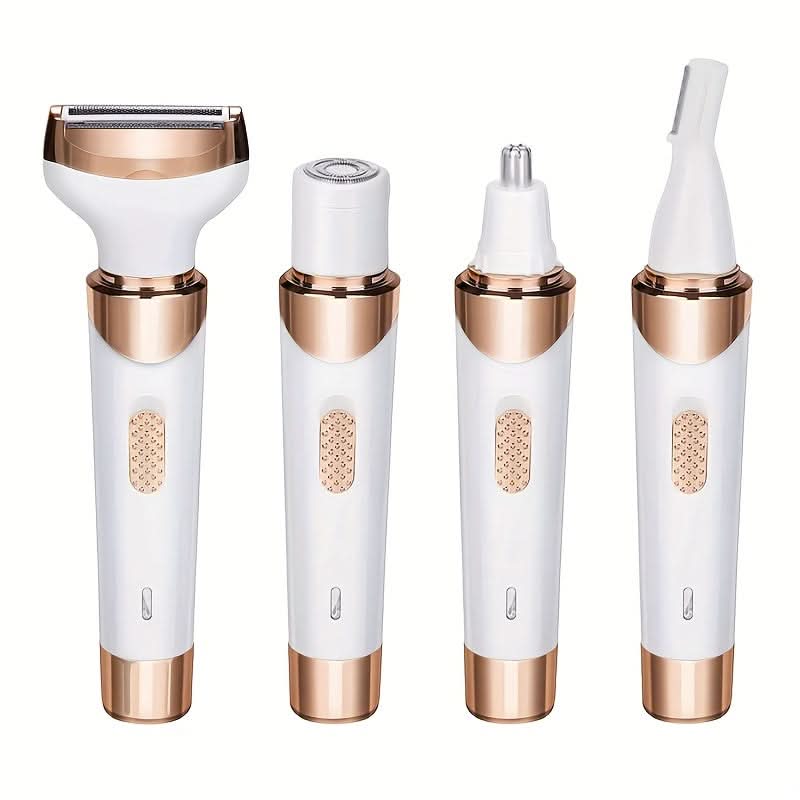 4-in-1 Rechargeable Wet/Dry Women's Shaver