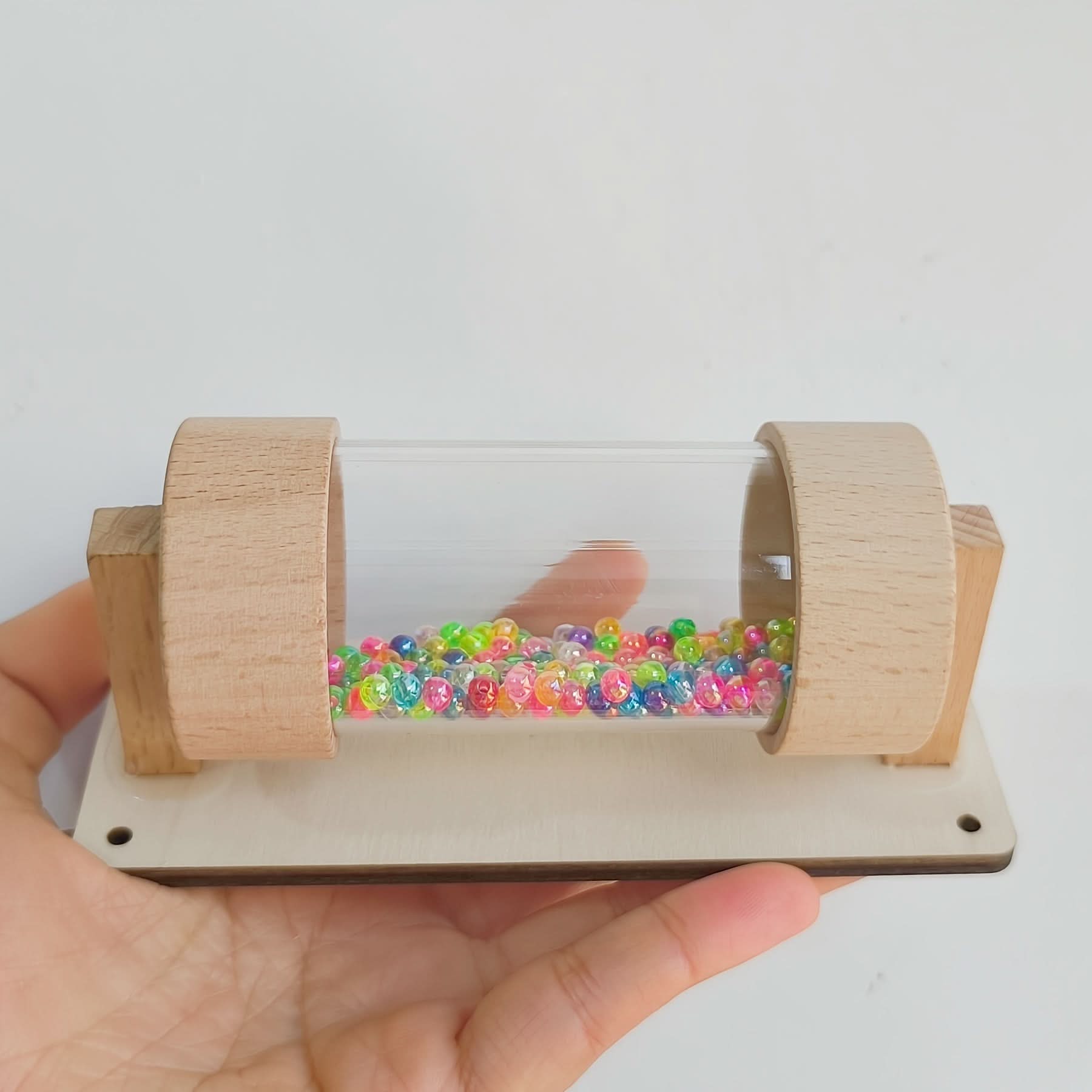 Rain Sound Cylinder – Musical Teaching Aid, Orff Instrument for Infants
