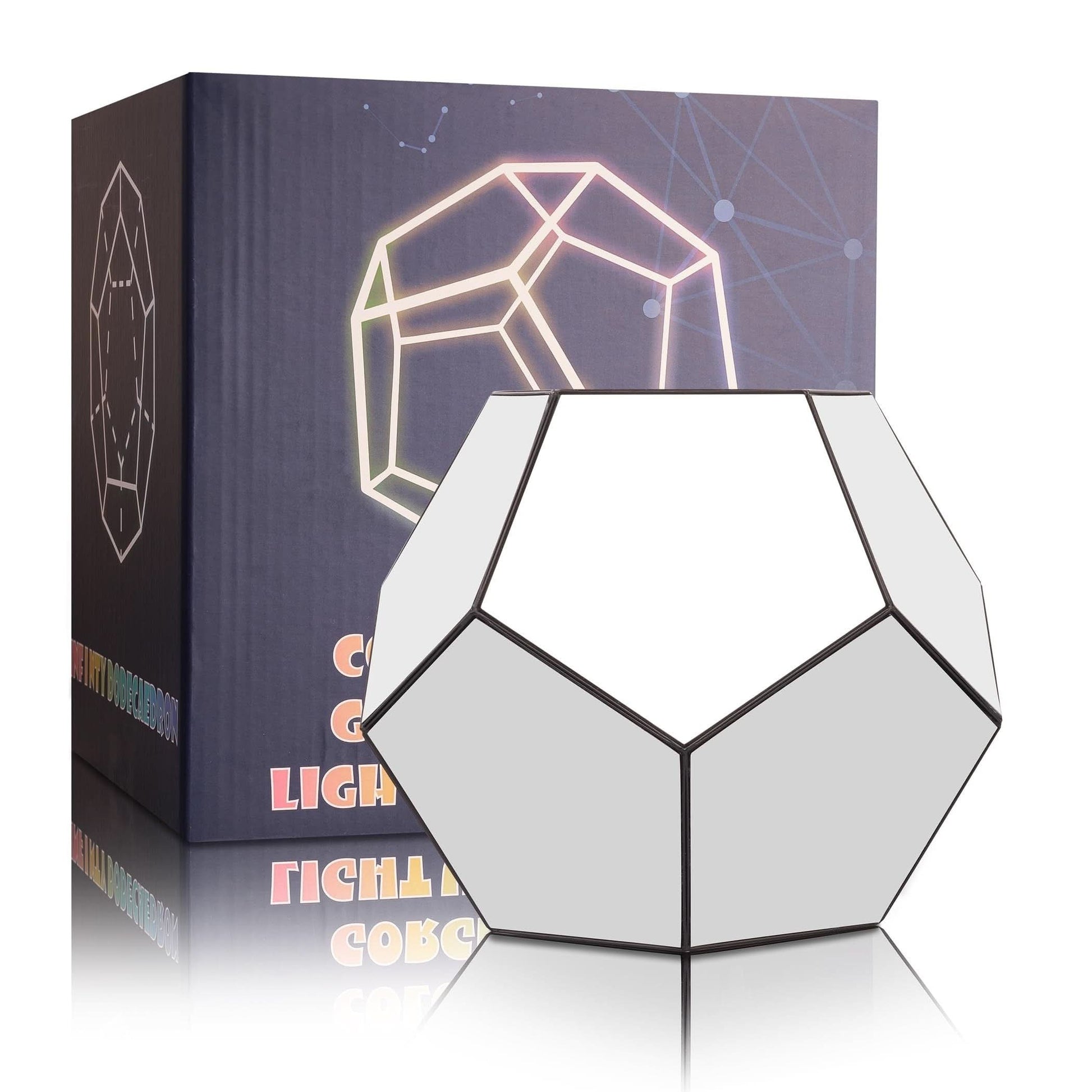 USB-Powered RGBW 3D Cube Light - Color-Changing Night Lamp