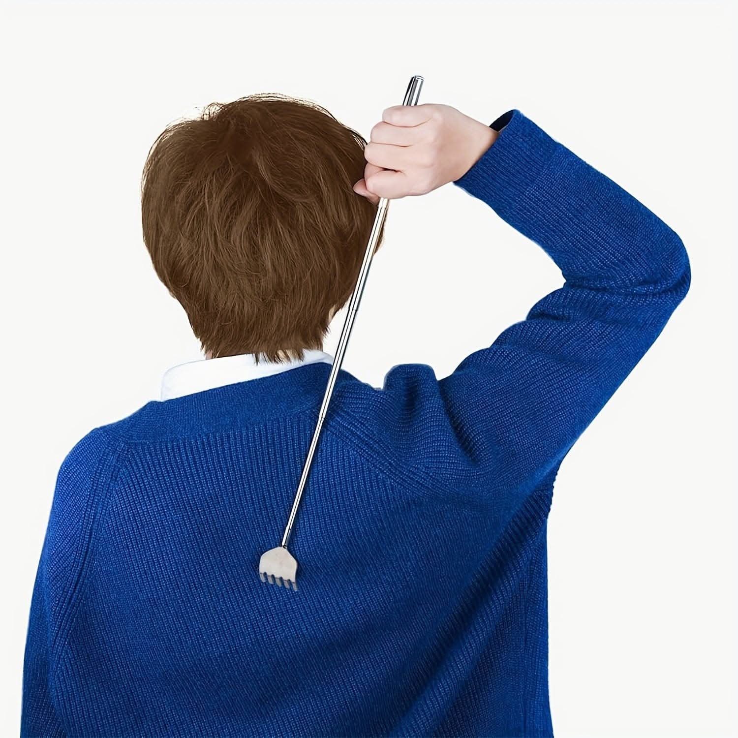 Retractable Stainless Steel Back Scratcher – Your Portable Itch Relief Solution