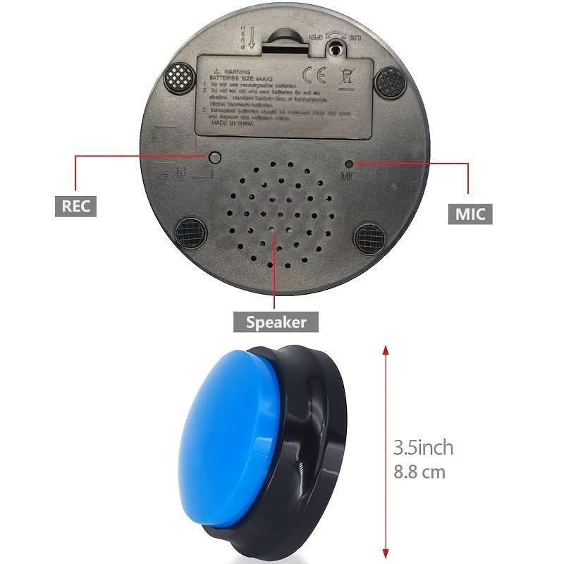 Dog Training Voice Recording Buttons