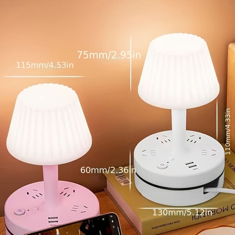 Modern LED Desk Lamp – 3 Lighting Modes, Adjustable Brightness