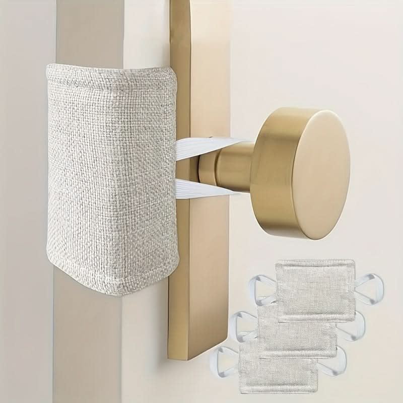 Quiet Door Closer Cushions for Nursery, Soundproof Padded Latch Covers