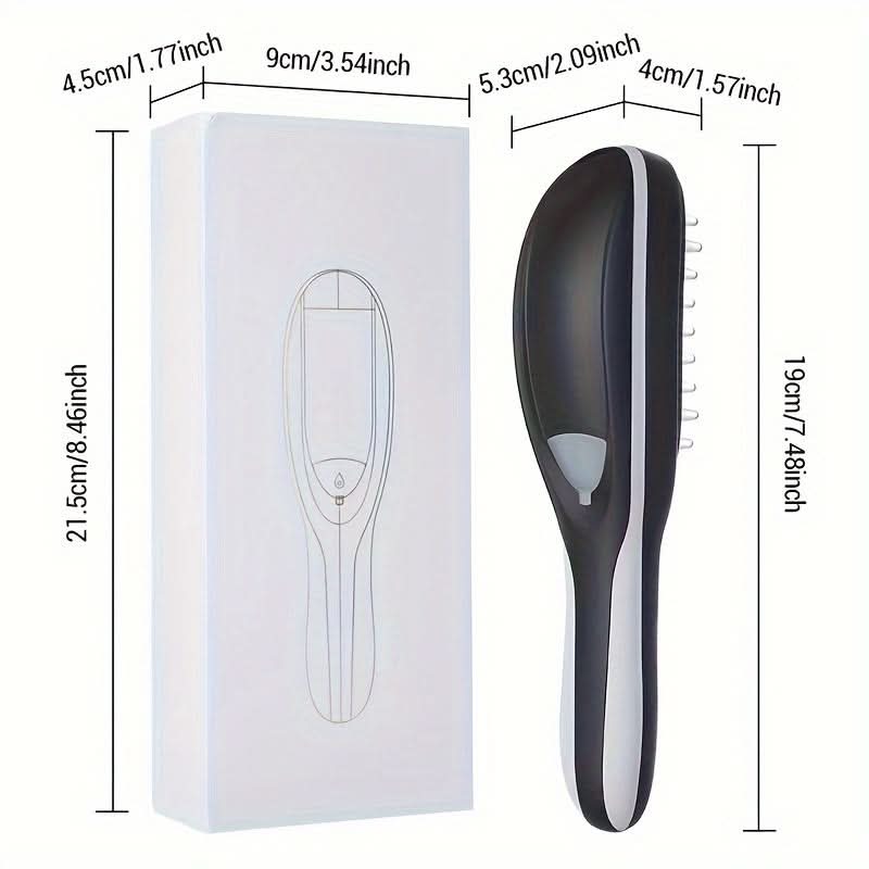 Rechargeable Electric Scalp Massager Comb