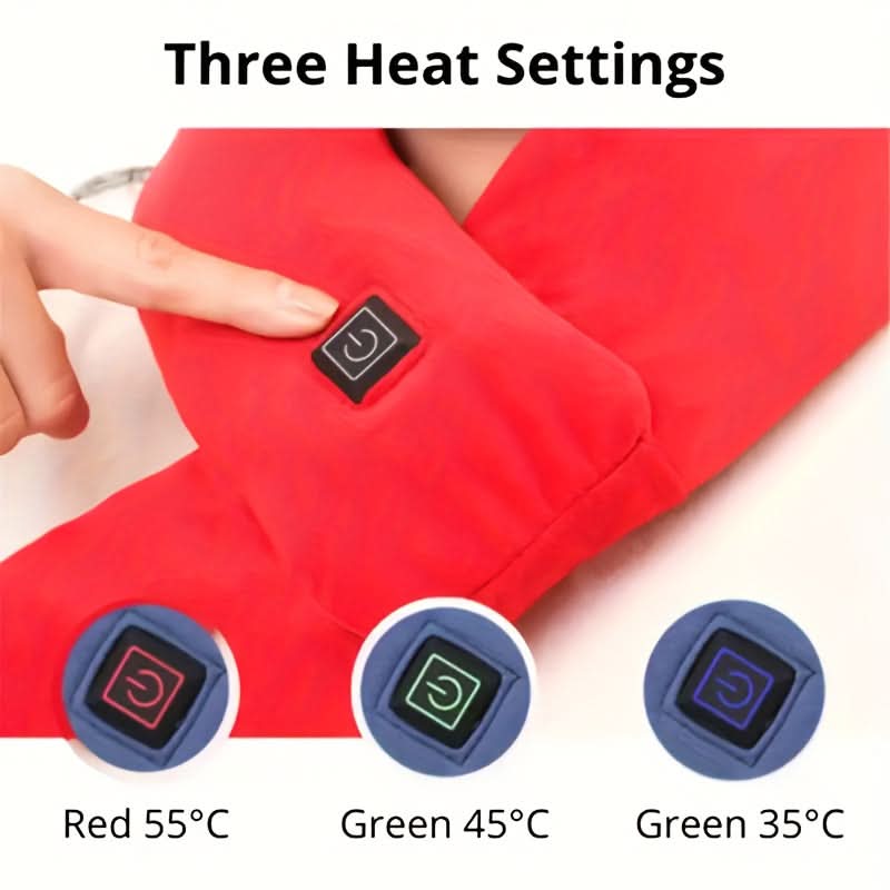 USB Charging Heated Scarf - Unisex Multifunctional Electric Neck Warmer