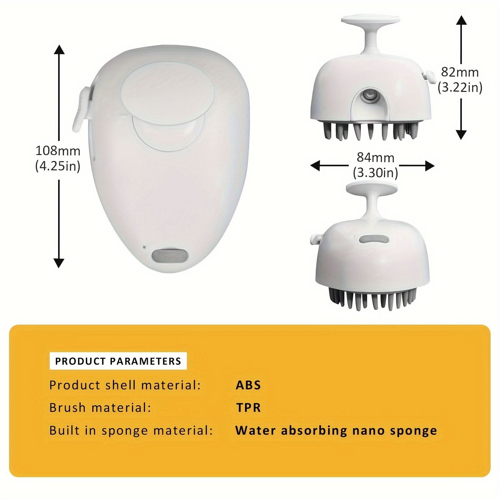 USB Rechargeable Pet Grooming Brush with Spray