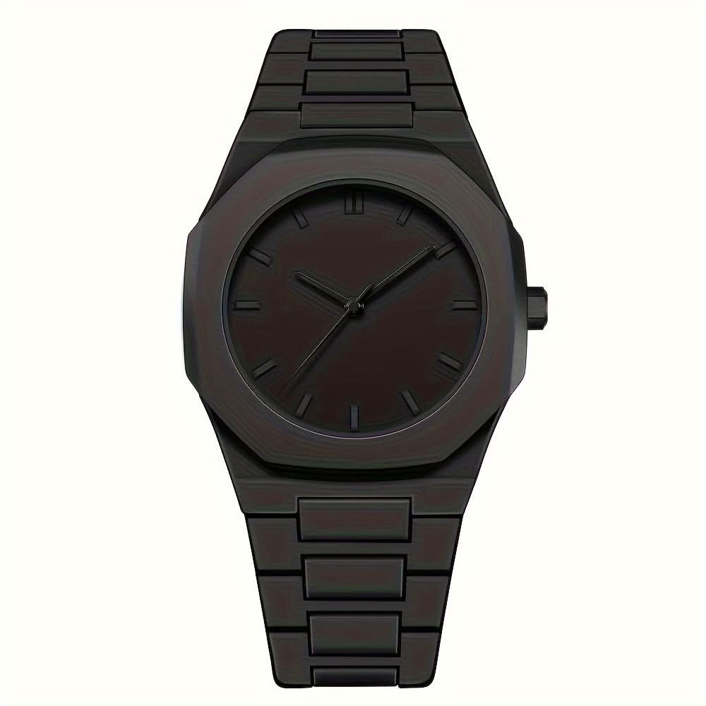 Men's Quartz Business Watch with Round Dial
