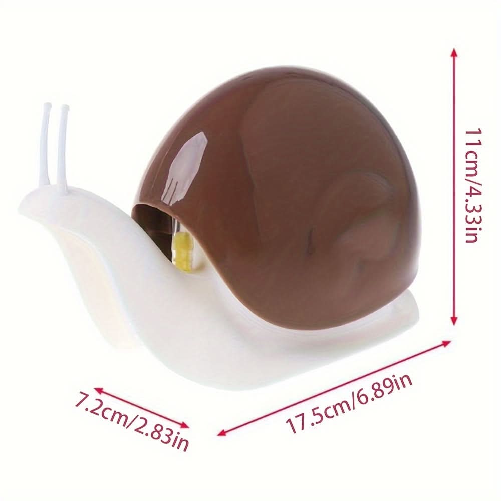 Cute Snail Soap Dispenser – Bathroom Liquid Bottle