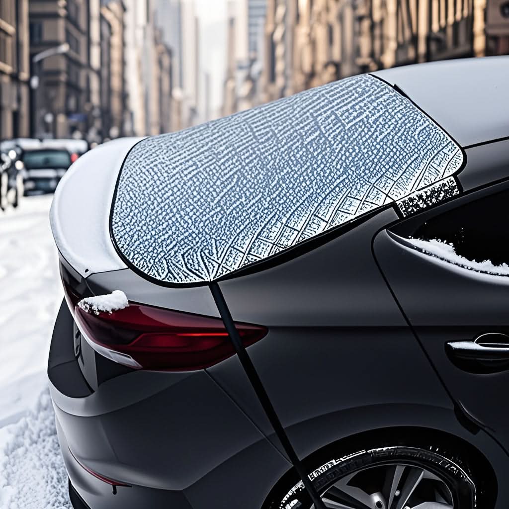 UV Blocking Rear Window Sunshade – Durable Heat & Snow Protector