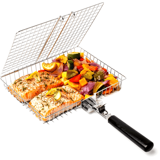 Large Folding Grill Basket for BBQ