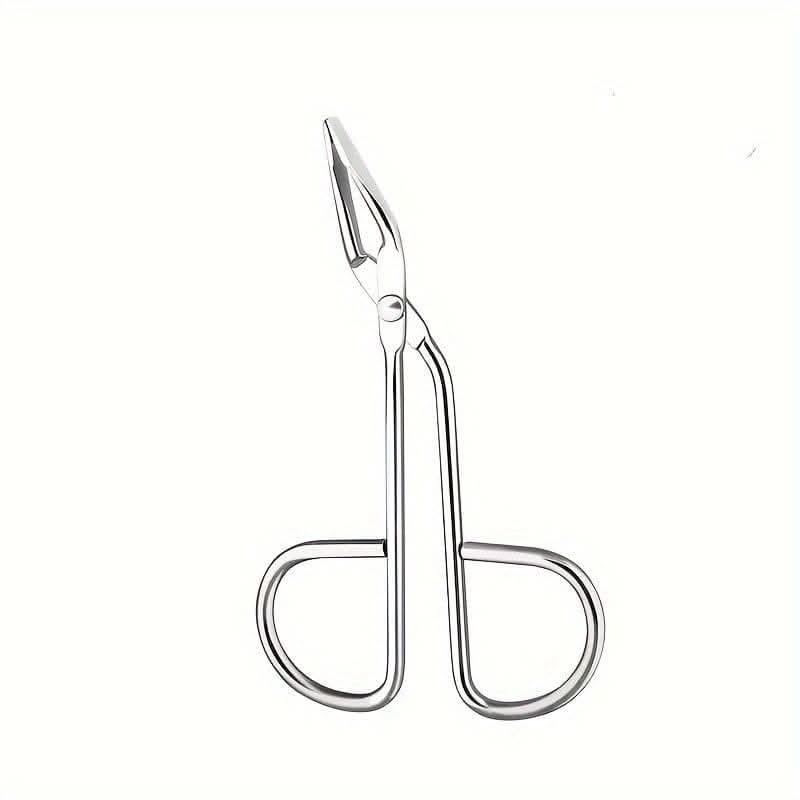 Scissors-Shaped Eyebrow Tweezer with Scissor Handle