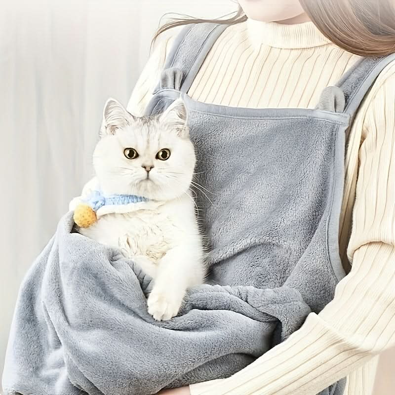 Breathable Cat Carrier Bag with Apron