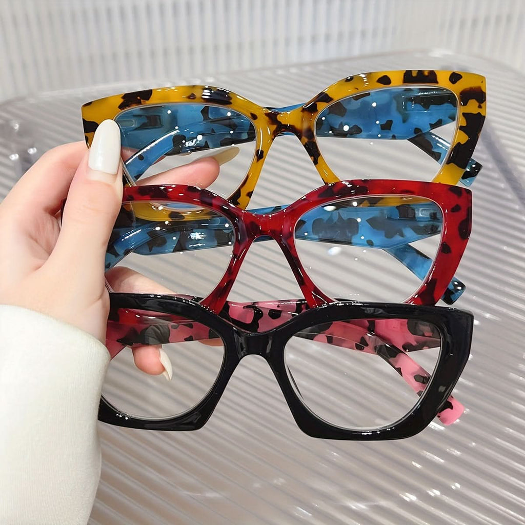 Stylish Vintage Cat Eye Reading Glasses – Retro Charm & Modern Protection