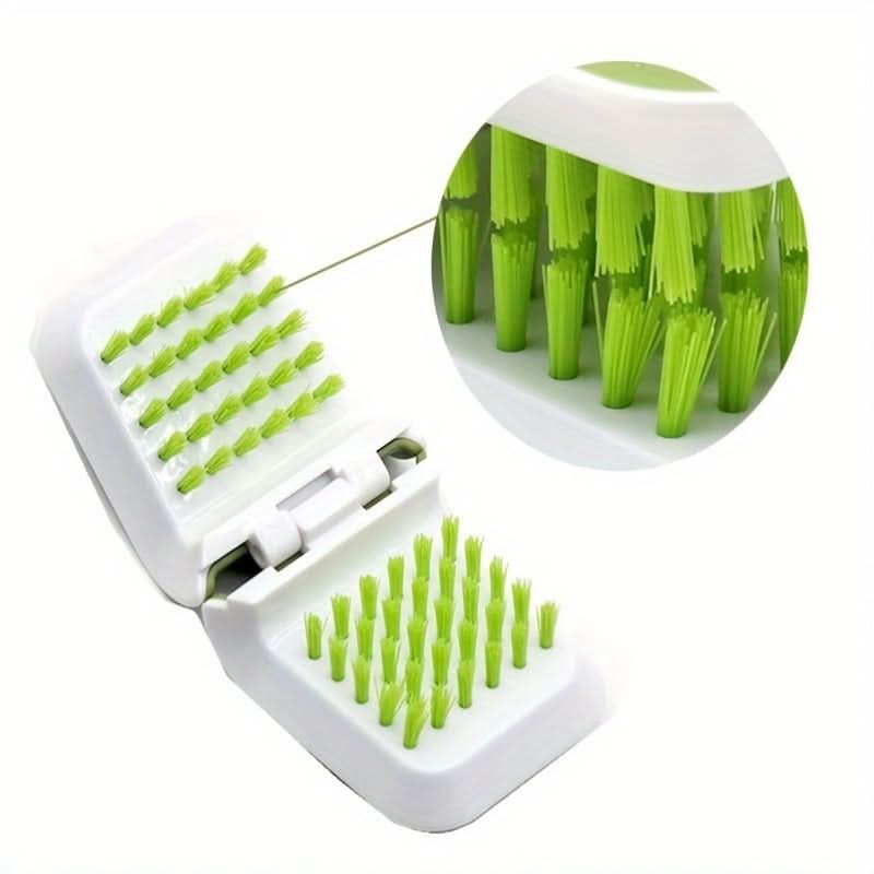 U-Shaped Plastic Cleaning Brush – Handheld Detailing Tool for Car Seat Belts
