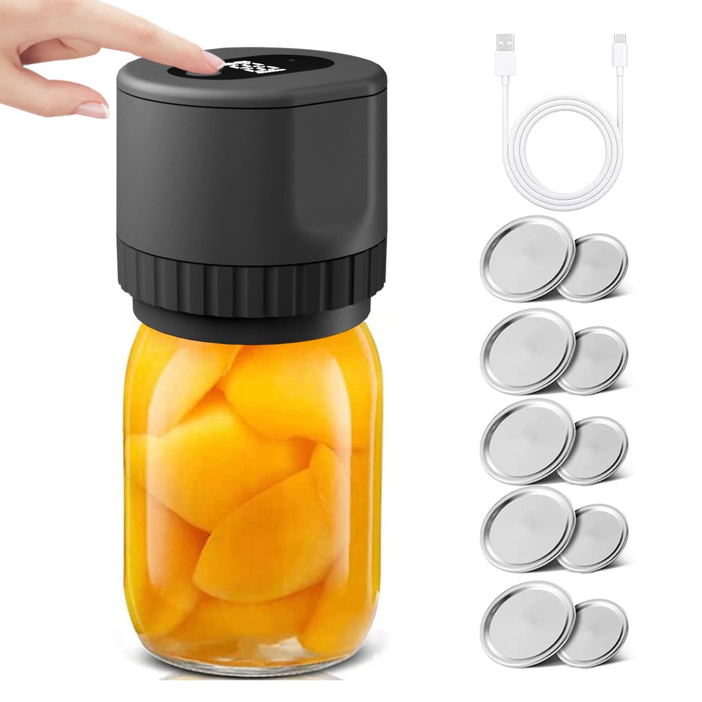 USB Mason Jar Vacuum Sealer Machine