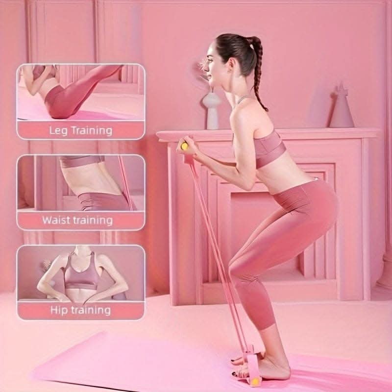 4-Piece Yoga Ring Set for Flexibility