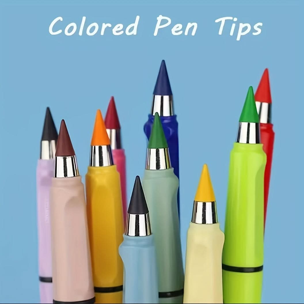 12-Color Infinity Pencil Set – Long-Lasting