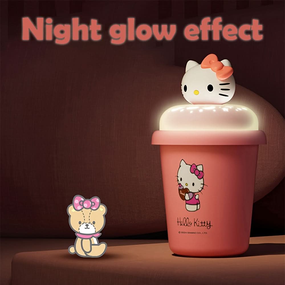 Sanrio Hello Kitty USB Mini Humidifier – Quiet, Portable, Night Light